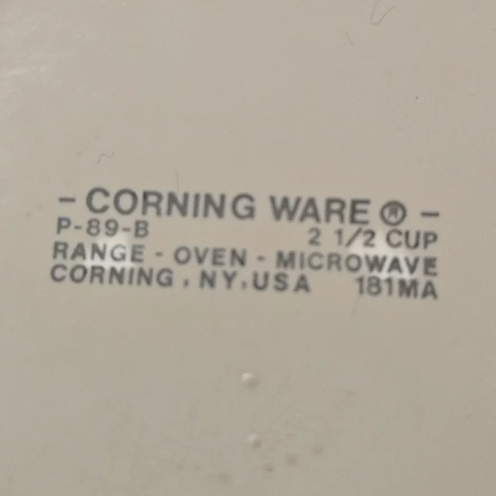 Corning Ware Spice of Life P-89-B 2.5 Cup Saucepan Pour Spout Vintage USA‎